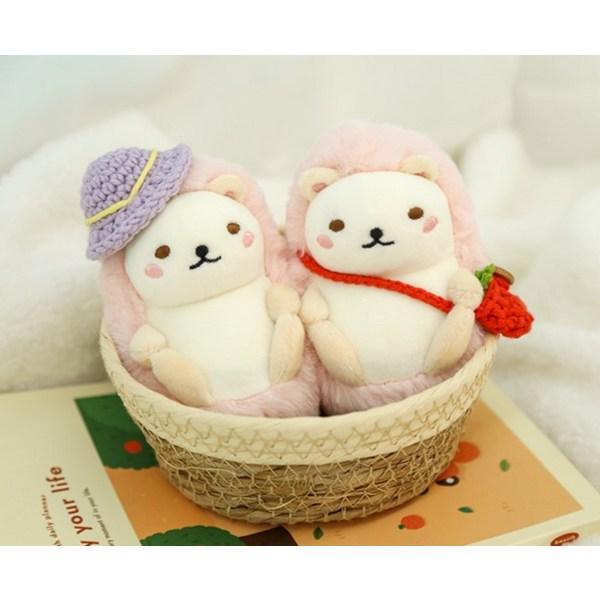 Mochi Town Hedgehog Stress Ball, Pink, 12cm, Popular Toys for Korean Children