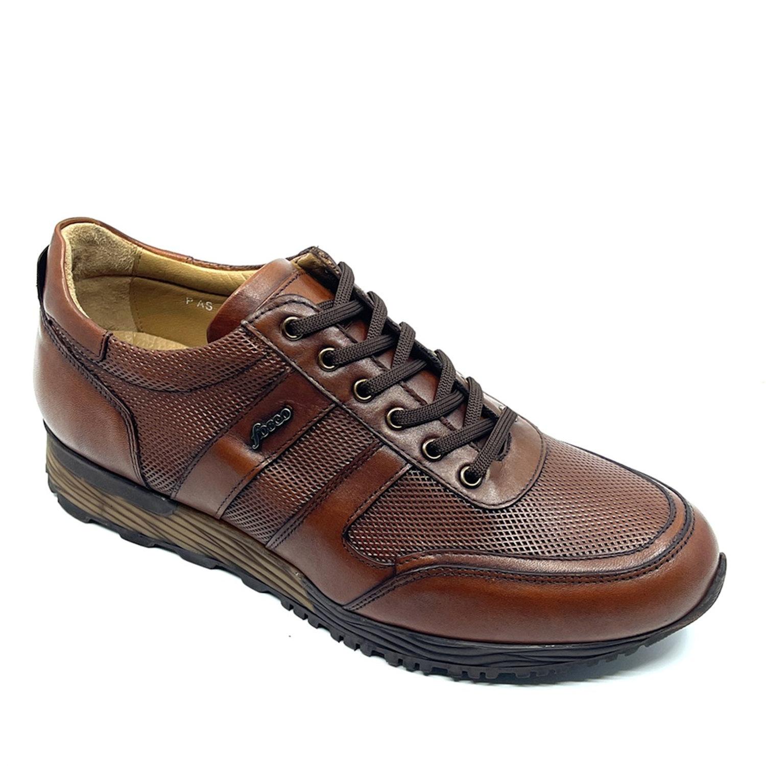 

Кроссовки Fosco Man из 100% натуральной кожи Eva Sole 40 имбирный