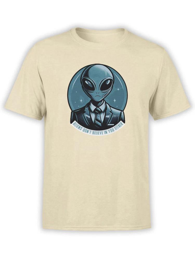 Aliens Tshirt Collection Believe Tshirt Unisex S