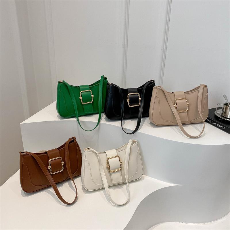 Retro Underarm Bag Women's 2025 New Autumn and Winter Versatile Shoulder Messenger Bag Niche Design Texture Popular Women's Bag