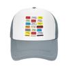 Personalized Anesthesia Medication Labels Trucker Hat Women Men Adjustable Unisex Medical Nurse Baseball Cap Summer Dad Hat