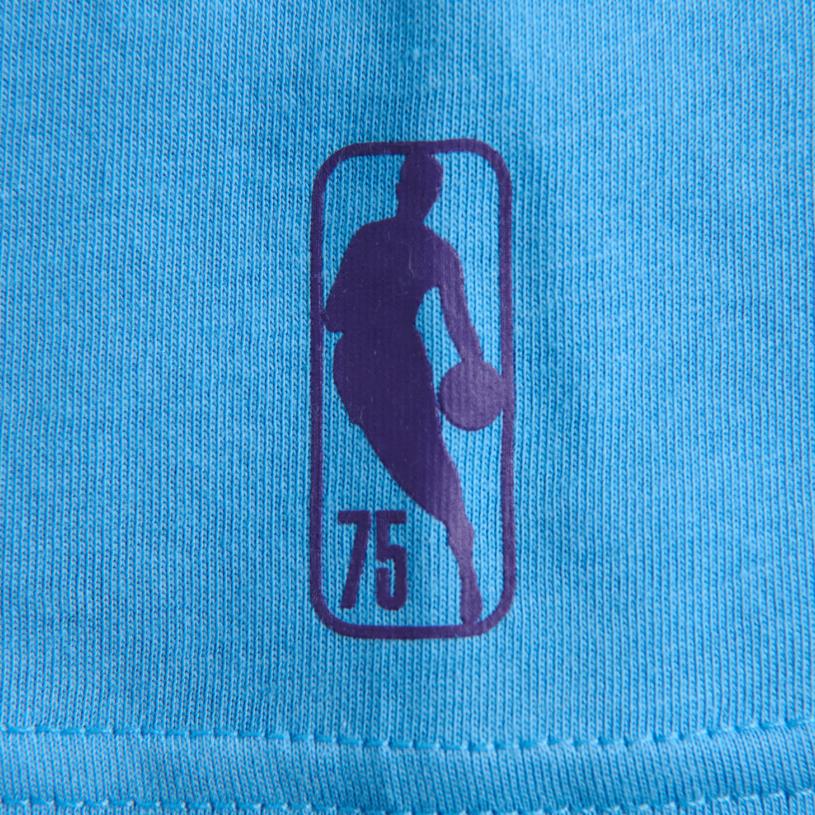 Nike Los Angeles Lakers T-Shirt 75 Comfortable Crew Neck Short Sleeve Kids Tops Blue 3Z2B7FEKE-LAK