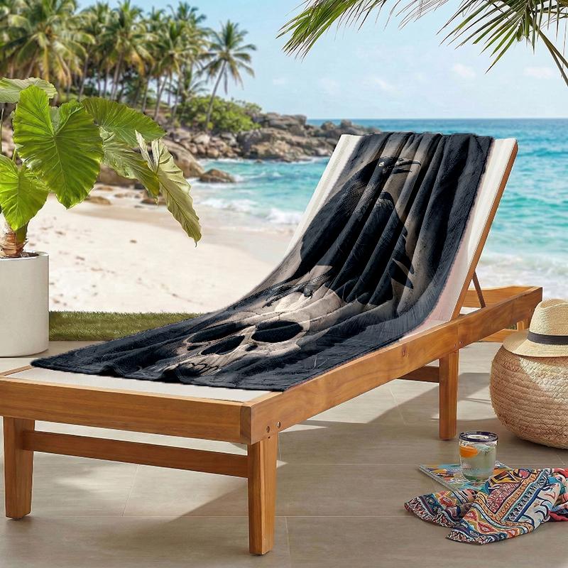 Vintage Artwork Fashion Beach Towel: Ideal for Summer Adventures Soft, absorbent and quick drying suitable for swimming and bathing