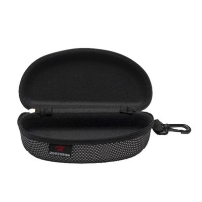 Stil Reißverschluss Brillen Sonnenbrillen Hartschalenetui Box Tragbar Schwarz Halter