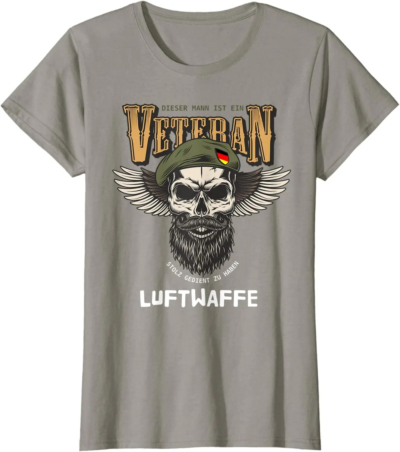Army Proud German Air Force Veteran Gift TShirt 100 Cotton ONeck Summer Short Sleeve Casual Mens Tshirt Size S3XL S