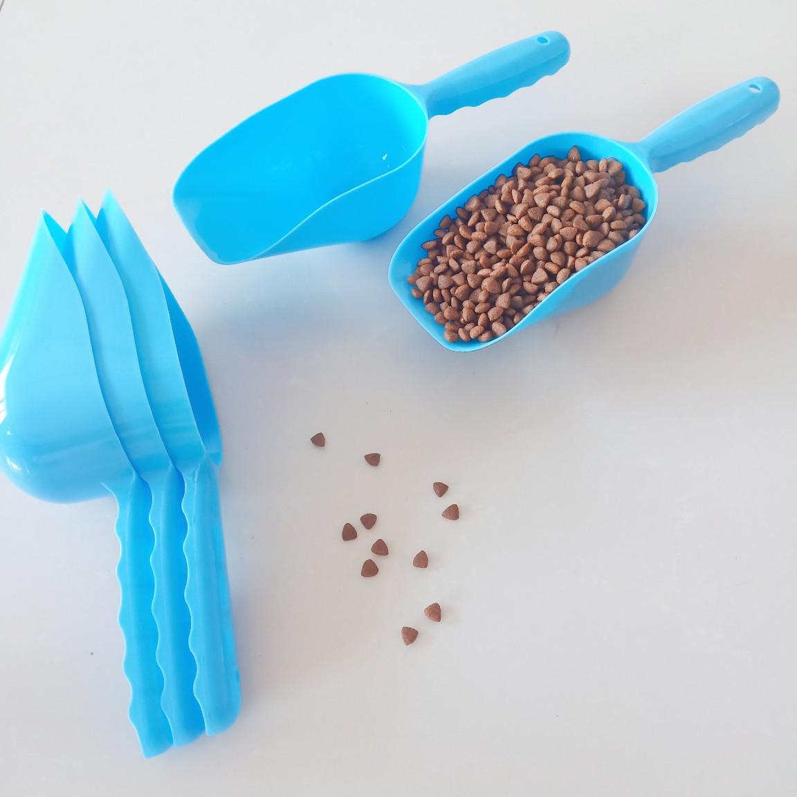 Multi-Functional Pet Food Measuring Spoon with Scale & Sealing Clip