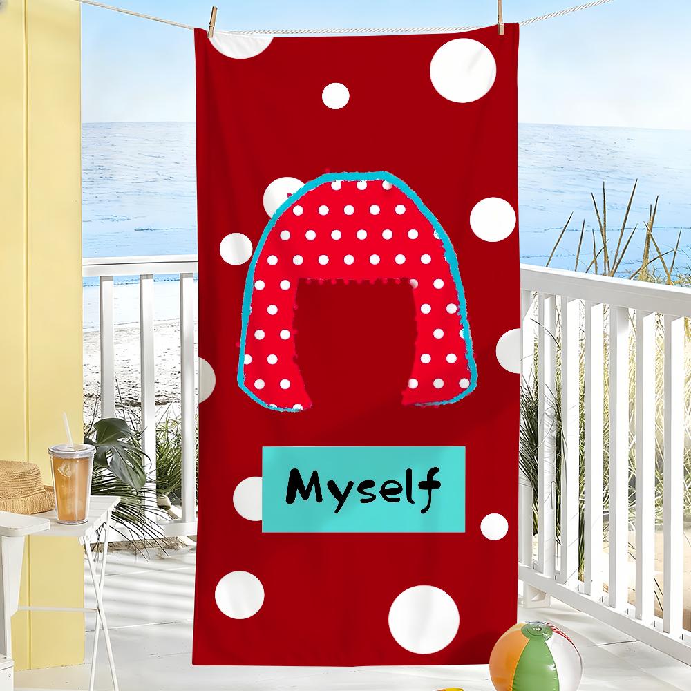 

Art Y-Yayoi Kusama Towel Soft Pool Gift For Travel Gym Shower Camping Quick Dry Sports Large Beach Towels W40*H60(CM)