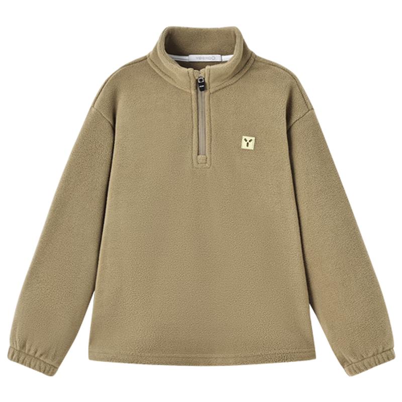 YEEHOO Unisex Children's Fleece Mock Neck Long-Sleeve Sweatshirt