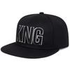Unisex King Dreidimensionale Stickerei Hip-Hop Hüte Outdoor Verstellbare Lässige Baseballkappen Sonnenschutzhut