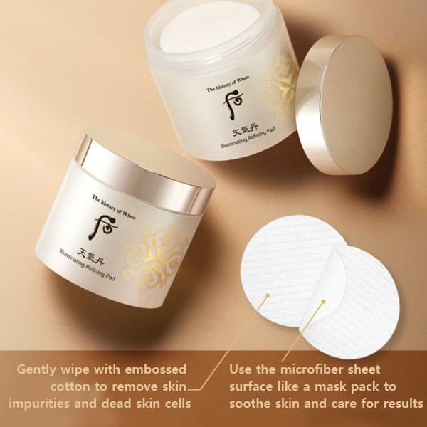 The history of whoo Hwahyun Refining Pad