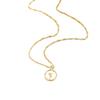French Retro Shell Rose Pendant: Elegant Light Luxury Summer Collarbone Chain