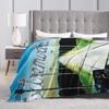Blankets Travel Office Extremoduro Spanish Band Throw Blanket  Flannel Bedspread For Couch Chair Sofa Bed Novelty Sofa Bed Cover
