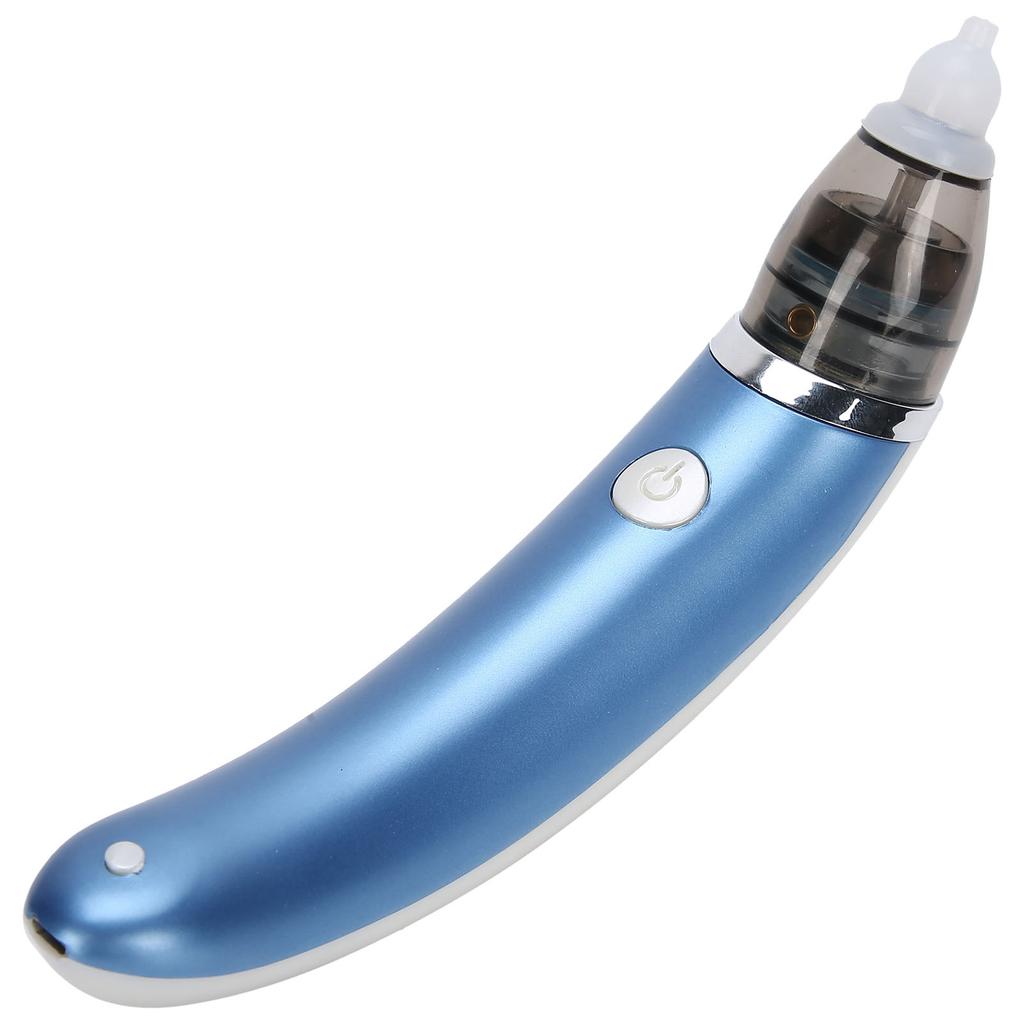 Electric Baby Nasal Aspirator Nose Cleaner Infant Nasal Mucus Snot Suction DeviceBlue