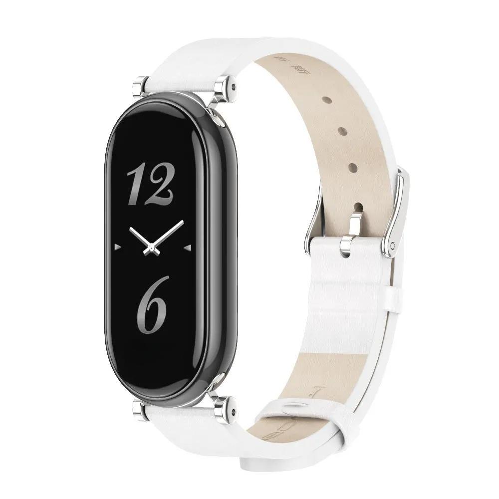 Lederarmband für Mi Band 10 9 8 Smart-Armband Kleines Handgelenkband Mädchen Damenband für Xiaomi Smart Band 8 9 10 Armbänder