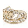 MOM Ring in Kronenform - Stilvolles Muttertagsgeschenk für Frauen