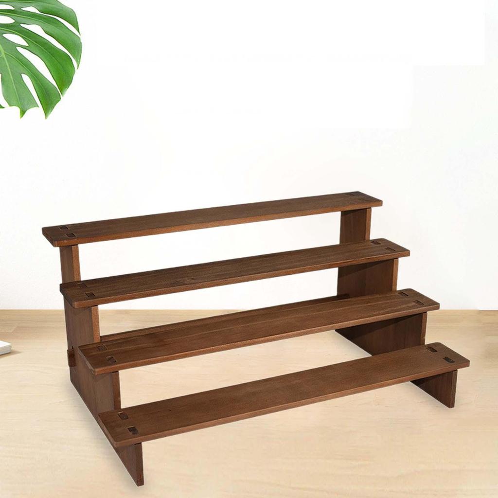 Wooden Display Stand, Spice Rack, Multifunctional Stand for Desserts And Ingredients