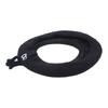 Velvet Toilet Seat Cover with Convenient Handle Perfect for Cold Months
