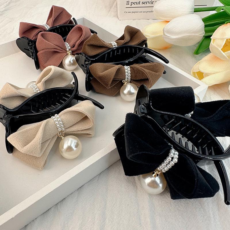 Exquisite Bow Hair Accessories: Elegant Large Hair Clip for Women