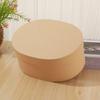 Oval Red Kraft Paper Box - Forest Style Cookie & Candy Gift Packaging Box