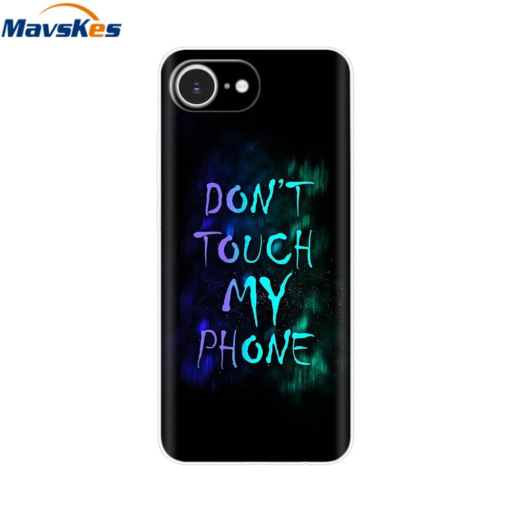 For iPhone 16e Case Soft TPU Silicone Back Cover For iPhone 16e Phone Case Protective Bumper For iPhone 16 E SE 4 2025 Fundas