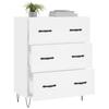 vidaXL Sideboard Weiß 69,5x34x90 cm Holzwerkstoff