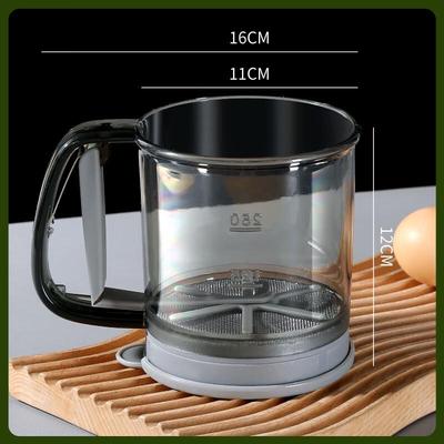 Japanese Handheld Semi-Automatic Flour Sieve