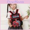 Adorable Cartoon Kids Backpack With Oxford Fabric And Curved Straps For Comfort