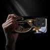 Mystic Golden Pearl Cat Black Glass Phone Case For Motorola Moto Edge 60 70 20 Lite 30 Pro 40 50 Ultra X30 Pro G14 G75 G84 Cover