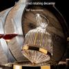 European Crystal Glass Wine Decanter