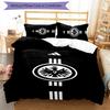 Eintracht 3pcs Bedding Set Duvet Cover Closure Includes 1 Duvet Cover & 2 Pillowcases for All Seasons Bedroom Home Dorm Decor