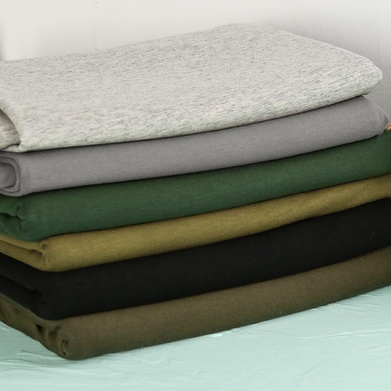 Stretchy Cotton Jersey Fabric For Diy Tops And Dress Casual Wear Cloth Sewing Material  50*170cm/Piece  KA0385