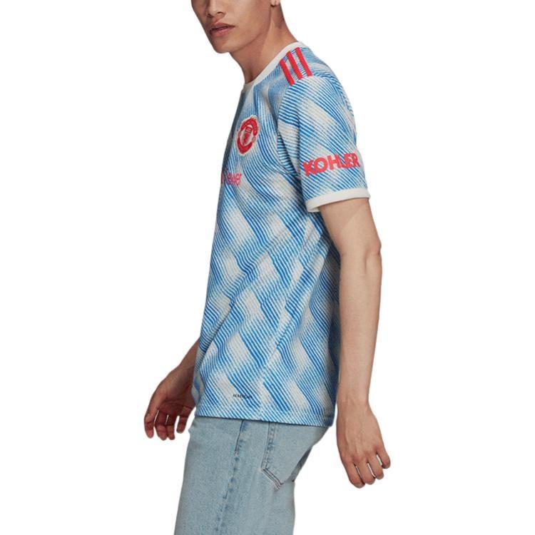 Adidas Manchester United Soccer Jersey Fan Edition Men's Blue GM4621