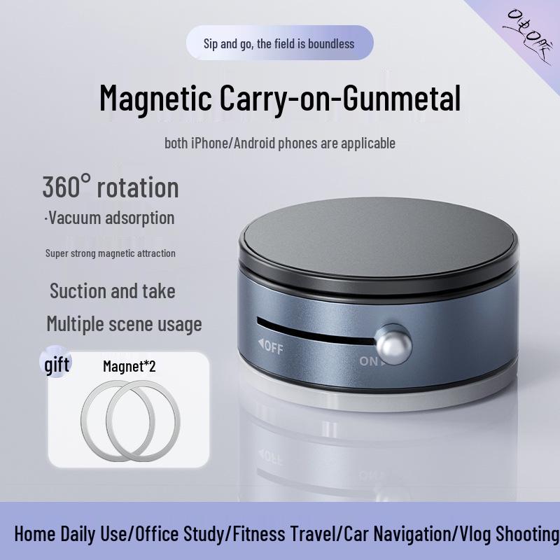 

Dual Suction Magnetic Foldable Phone Holder & Storage Stand