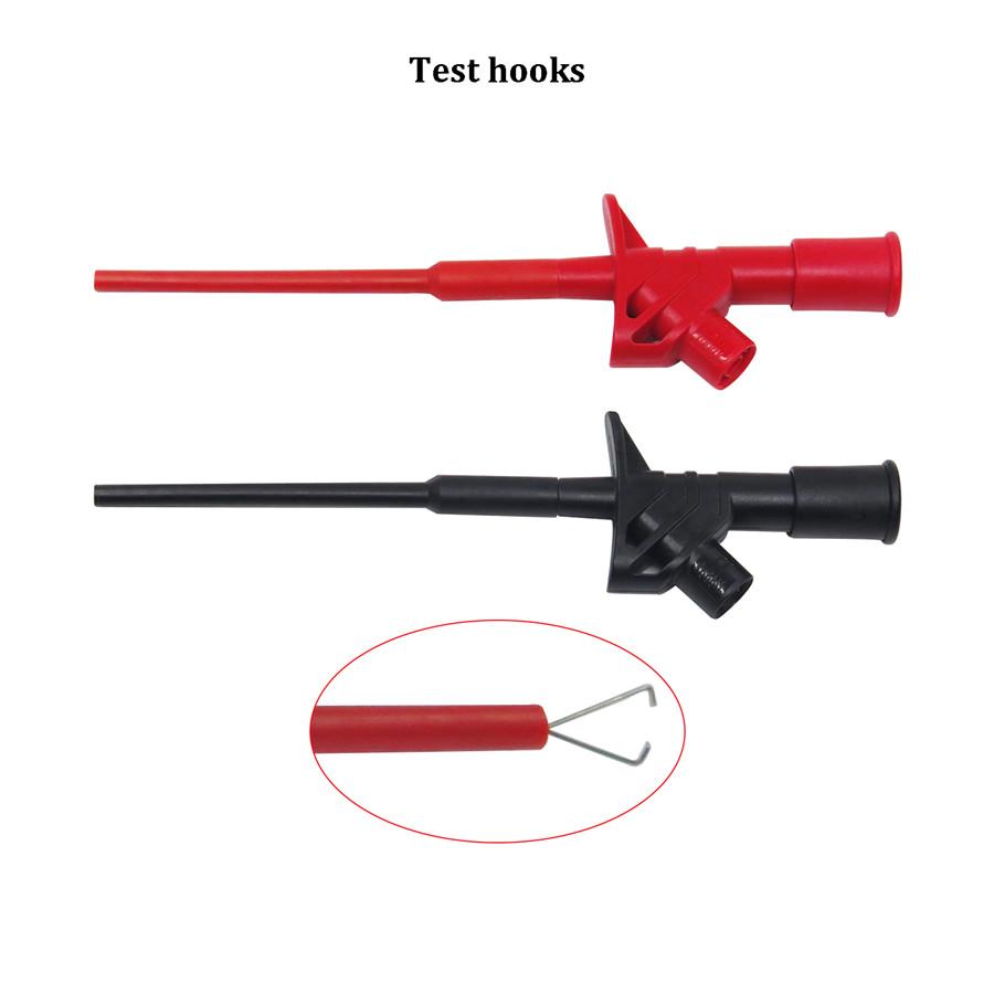 10-in-1 Electronic Specialties Test Lead kit Automotive Test Probe Kit Multimeter Probe Leads kit 4mm Banana Plug