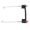 Battery Hold Down Bracket Holder Universal Crossbar with 10in J Bolts For 55AH 60AH 68AH 70AH 72AH 85AH 100AH Batteries