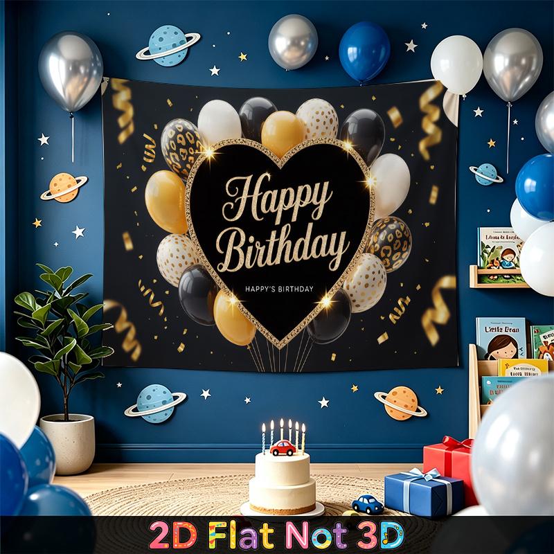 1pc Balloon Party Backdrop - Studio Photo Prop