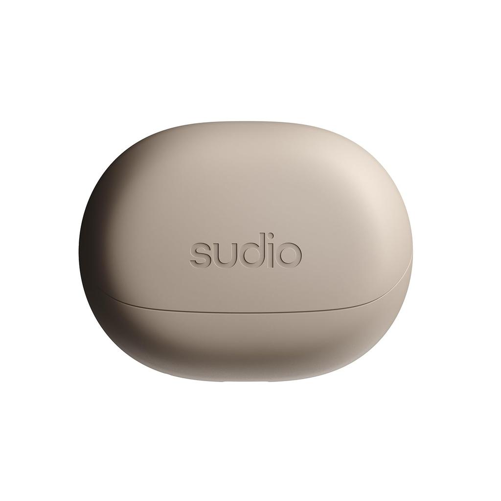 SUDIO E4 Pro Kabellos mit Mikrofon iOS Android Kompatibel Hybrid ANC Geräuschunterdrückung Multipoint (Latté) Kopfhörer, In-Ear (Bluetooth 6.0 / /