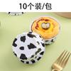 Barbecue Aluminum Foil Conventient Disposable Lunch Box Rectangular Packing Box Baked Rice Grilled Fish Plate Lunch Box