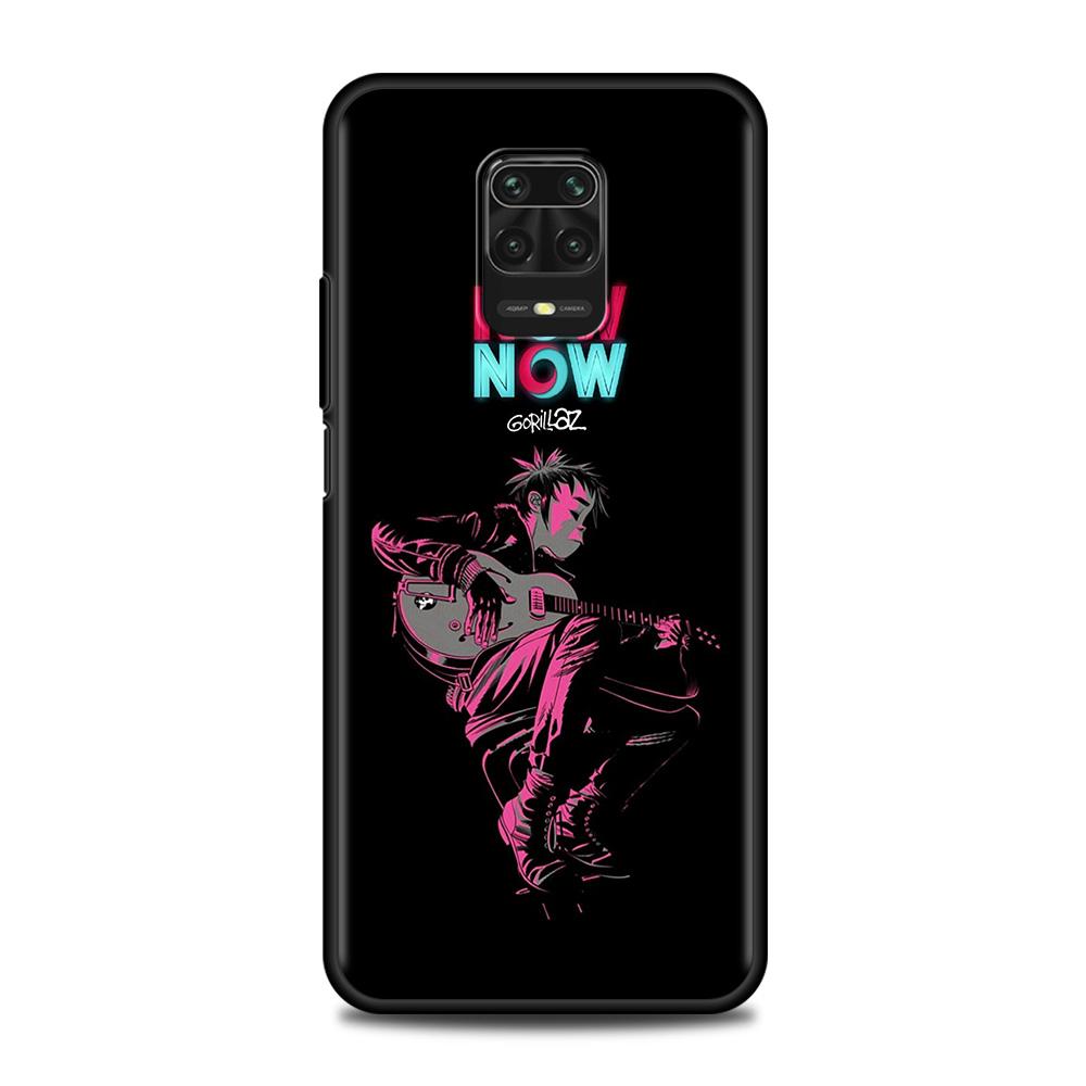 

Чохол для телефону Xiaomi Redmi Note 11 9 8 10 Pro Max 10Lite 9T 8T 7 для redmi k40 9 9C 9A 8A 8 Fundas Gorillaz The Now Now Redmi 8