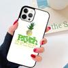 Psych Ananas Handyhülle Rückseite für iPhone 17 Air 16 15 14 13 11 12 Pro Max PlusS Hülle Coque