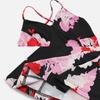 Women Floral Beach Vacation Bodycon Streetwear Maxi Dress Summer Clothes Fishtail Skirt