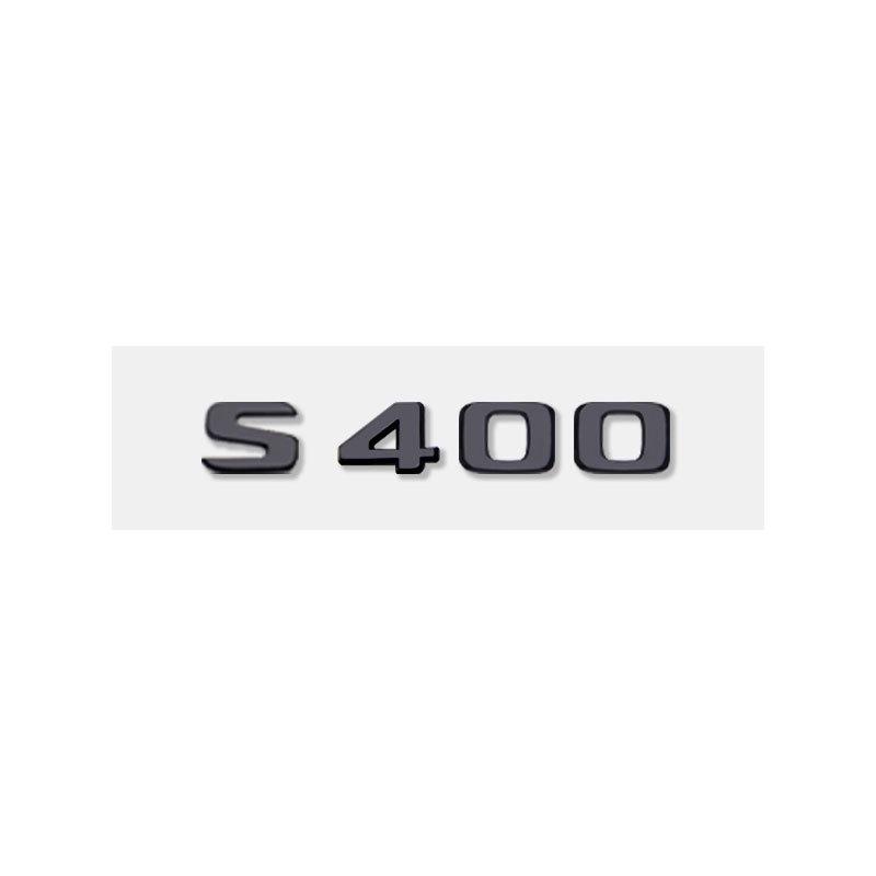 Mercedes Car Body Stickers: S350L, S400L, S500L, S600L Emblems, Rear V12 Tail Marks, Side Badges