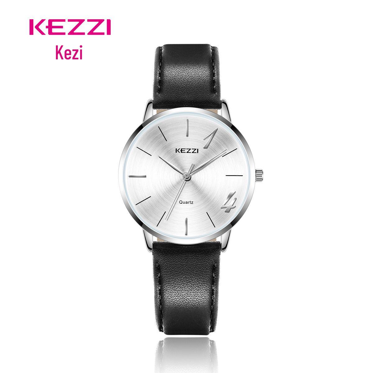 

Kezzi1314 Вечный ремень Водонепроницаемые кварцевые часы для пар - Модный сетчатый браслет