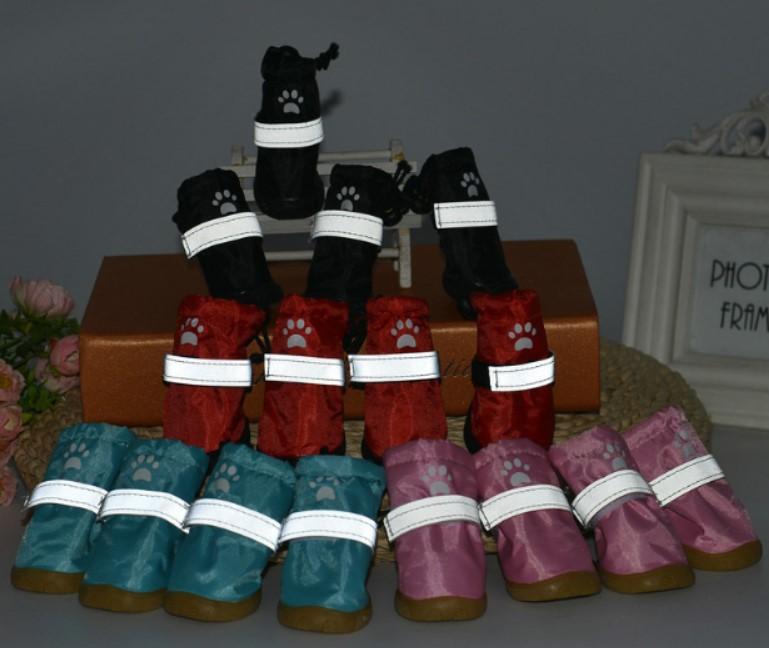 Fashion Designer Pet Shoes Large Dog Shoes Winter Waterproof Outdoor Hiking Shoes Waterproof Dog Boots
