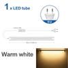 25W LED Shop Light 50CM 1.64FT T8 LED Tube Linkable Aluminium Bar Lamp For Study Garage Workbench Warehouse Cabinet Lighting