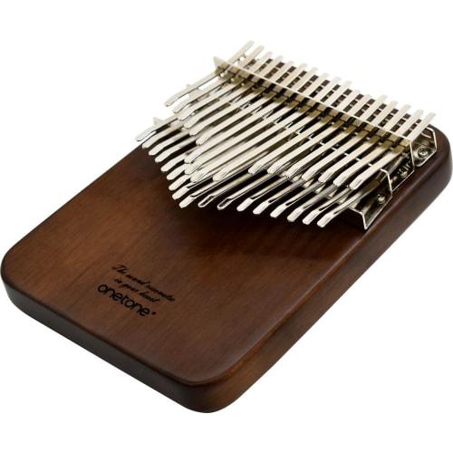 ONETONE One-Tone Kalimba (Thumb Piano), 34-Key Beginner Set, Black Walnut, OTKLS-34/BWN, Includes Case, Cleaning Cloth, Key Adjustment Hammer, Lower K