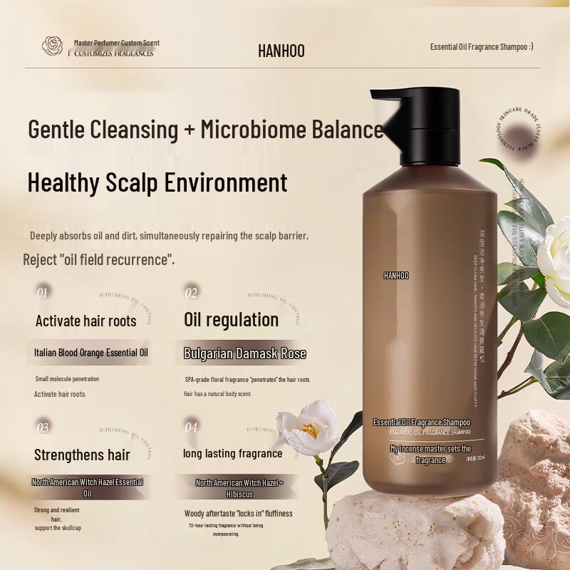 Hanhoo Essential Oil Perfume Shampoo & Shower Gel Set