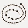 Trendy Four-Leaf Clover Waist Chain Skirt Belt - Stylish Braided Corset Accessory