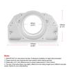 Aluminum Alloy Bracket Bearing Seat Steering Wheel Repair Modification for Logitech G25 G27 G29 G920 G923 Sim Racing Upgrade