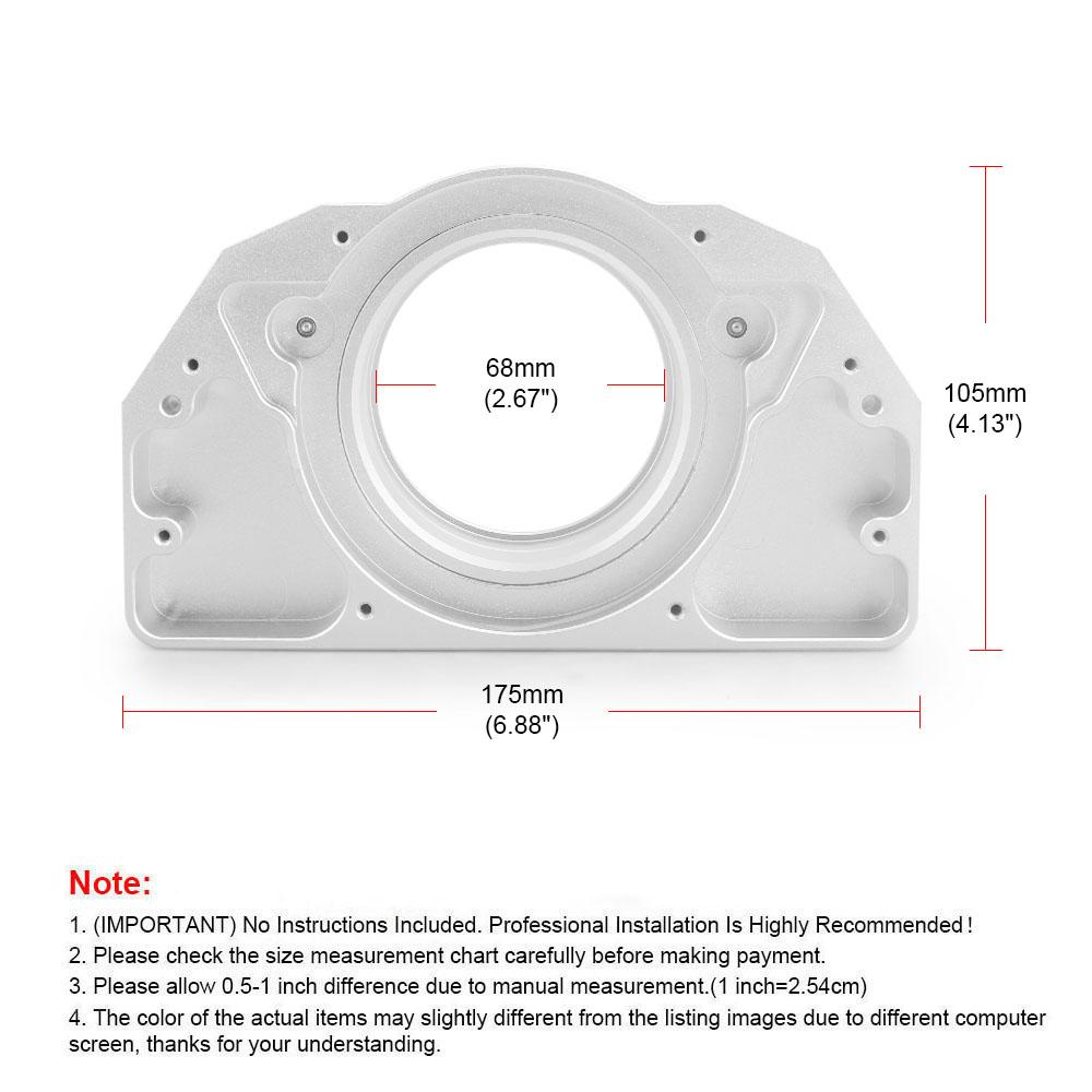 Aluminum Alloy Bracket Bearing Seat Steering Wheel Repair Modification for Logitech G25 G27 G29 G920 G923 Sim Racing Upgrade